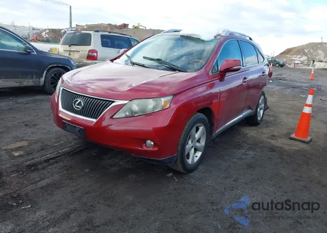 2010 Lexus Rx 350 z USA, uszkodzony, nr VIN 2T2BK1BA5AC047316